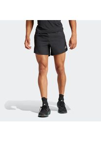 Herren Laufshorts "RUN IT SHORT", schwarz, sportlich, Gr. L, adidas Performance, Obermaterial: 100% Polyester, Hosen
