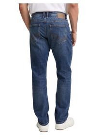 Tom Tailor Herren 5-Pocket-Jeans "MARVIN", blau, casual, Gr. 38, Denim/Jeans, Obermaterial: 98% Baumwolle, 2% Elasthan, Jeans, mit kleinem Logo-Print