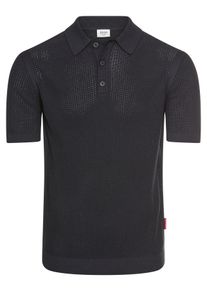 JOOP! JOOP JEANS Herren Poloshirt "Vicono", blau, casual, Gr. M, unifarben, Strick, Obermaterial: 100% Baumwolle, Shirts, in Strickoptik