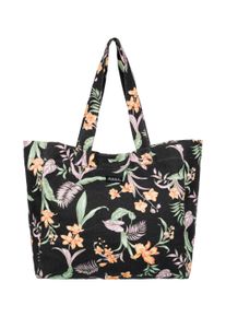 Roxy Strandtasche "ANTI BAD VIBES PRINTED"anthrazit i, Web, Baumwolle, gemustert, Taschen, mit Blumenmuster