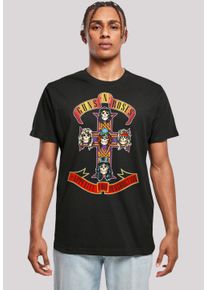 F4NT4STIC Herren T-Shirt "Guns 'n' Roses Appetite For Destruction", schwarz, casual, Gr. XL, Obermaterial: 100% Baumwolle, Shirts, Print