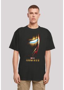 F4NT4STIC Herren T-Shirt "Marvel Studios Iron Man Poster", schwarz, casual, Gr. 4XL, Obermaterial: 100% Baumwolle, Shirts, Print