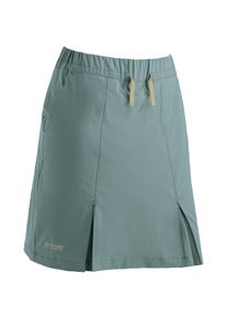 Maier Sports Damen Skort "Fortunit Shortin W", blau, Gr. 40, 100% Polyester, Röcke, atmungsaktiver Damen Rock mit integrierter Short, Regular Fit