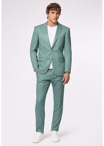 Roy Robson Herren Hosenanzug "Slim Fit", grün, Gr. 52, 67% Polyester, 25% Baumwolle, 8% Polyamid, Anzüge