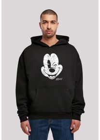 F4NT4STIC Herren Sweatshirt "Disney Micky Maus - Mickey Gesicht Vintage", schwarz, casual, Gr. XL, Obermaterial: 100% Baumwolle, Sweatshirts, Print