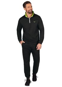 TRIGEMA Herren Freizeitanzug "TRIGEMA Herren Jogginganzug in Sweat-Qualität", schwarz, sportlich, Gr. XXXL, 70% Baumwolle, 30% Polyester, Sportanzüge