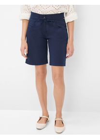 Brax Damen Bermudas "Style MAINE B", blau, Gr. 44, 78% Baumwolle, 19% Lyocell, 3% Elasthan, Hosen