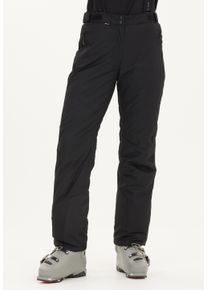 WHISTLER Damen Skihose "Fairway", schwarz, sportlich, Gr. 42, unifarben, 100% Polyester, Hosen, mit wasser- und winddichter Funktionsmembran