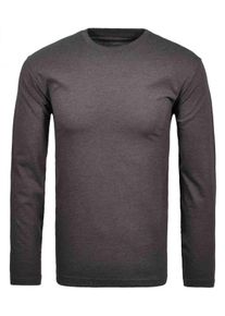 Ragman Herren Longshirt, grau, casual, Gr. XL, Baumwolle, Shirts