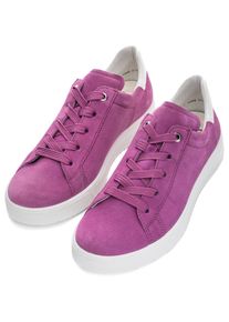 Ara Damen Sneaker "ROM", Gr. 9, lila, Veloursleder, kontrastfarbene Details, sportlich, Schuhe, Schnürschuh, Retro Sneaker, Komfortschuh in
