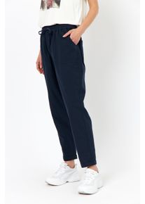 soyaconcept Damen Schlupfhose "SC-CISSIE 10-C", blau, casual, Gr. S, unifarben, Web, Obermaterial: 100% Baumwolle, Hosen