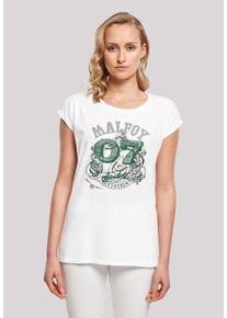 F4NT4STIC Damen T-Shirt "Harry Potter Draco Malfoy Seeker", weiß, casual, Gr. S, Obermaterial: 100% Baumwolle, Shirts, Print