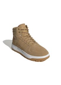 Damen Sneakerboots "BLIZZARE", adidas Sportswear, Gr. 43, braun, Polyurethan, Synthetik, sportlich, Schuhe, Sneaker, Schnürboots, Winterschuhe