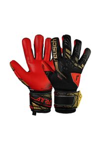 Reusch Damen Torwarthandschuhe "Attrakt Freegel Silver", gold, sportlich, Gr. 9, mehrfarbig, 5% Polyurethan, 51% Elastodien, 34% Polyester,