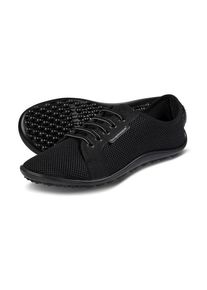 Leguano Damen Barfußschuh "CITY", Gr. 40, schwarz, Textil, Lederimitat, sportlich, Schuhe, mit extrem biegsamer Laufsohle, Freizeitschuh, Halbschuh,