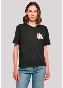 F4NT4STIC Damen T-Shirt "Alice im Wunderland You Go Girl", schwarz, casual, Gr. M, Obermaterial: 100% Baumwolle, Shirts, Retro, Heroes of Childhood,