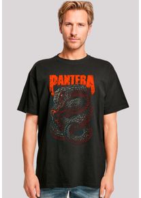 F4NT4STIC Herren T-Shirt "Pantera Venomous Snake", schwarz, casual, Gr. XS, Obermaterial: 100% Baumwolle, Shirts, Premium Qualität