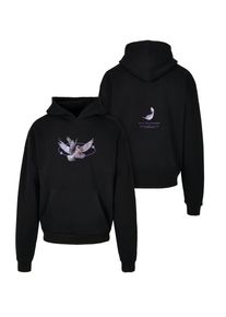 Herren Kapuzensweatshirt "Upscale by Mister Tee Herren Vive La Liberte Oversize Hoody", schwarz, Gr. XL, UPSCALE BY MISTER TEE, bedruckt, 100%