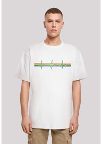F4NT4STIC Herren T-Shirt "Pink Floyd Rock Band Album DSOTM", weiß, casual, Gr. S, Obermaterial: 100% Baumwolle, Shirts, Print