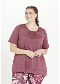 Q BY ENDURANCE Herren Funktionsshirt "BREE MELANGE", rot, feminin, Gr. 48, meliert, 92% Polyester, 8% Elasthan, Shirts, mit QUICK DRY-Technologie