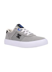 DC Shoes Kinder Sneaker "Teknic", Gr. 3,5, grau, OBERMATERIAL: LEDER (KUH) / FUTTER: TEXTIL / AUSSENSOHLE: GUMMI, Schuhe