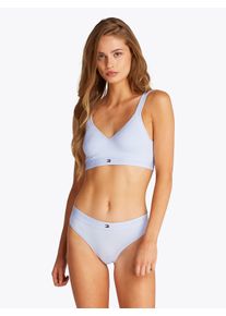 Damen Bralette-BH "BRALETTE LIFT", Tommy Hilfiger Underwear, Gr. XS, blau, Jersey, Obermaterial: 95% Baumwolle, 5% Elasthan, unifarben, Basic, BHs,