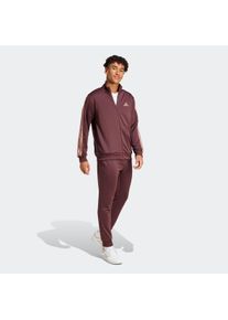 Herren Trainingsanzug "M 3S FT TT TS", rot, sportlich, Gr. XXL, adidas Sportswear, Obermaterial: 100% Polyester, Sportanzüge, drei Streifen Tracksuit