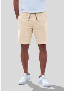 John Devin Herren Sweatshorts "weit geschnitten", beige, casual, Gr. XXL, meliert, Sweatware, Obermaterial: 60% Baumwolle, 40% Polyester, Hosen, in