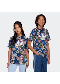 Kinder T-Shirt "TEE", blau, sportlich, Gr. 146, adidas originals, Obermaterial: 100% Baumwolle, Shirts
