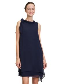 Vera Mont Damen Cocktailkleid "Vera Mont Cocktailkleid ohne Arm", blau, feminin, Gr. 48, Chiffon, Obermaterial: 100% Polyester. Futter: 100%