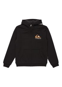 Quiksilver Kinder Kapuzensweatjacke "Best Wave", schwarz, Gr. 12, 55% Baumwolle, 45% Polyester, Sweatjacken