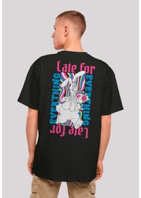 F4NT4STIC Herren T-Shirt "Alice im Wunderland", schwarz, casual, Gr. XS, Obermaterial: 100% Baumwolle, Shirts, Nostalgie, Retro Print, Kinderserie