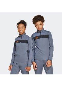 Kinder Trainingsshirt "TIRO ES TOP Y", grau, sportlich, Gr. 152, adidas Performance, Obermaterial: 100% Polyester, Shirts