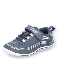 Kinder Sneaker, Dockers by Gerli, Gr. 27, blau, Mesh, Nubukleder, sportlich, Schuhe, Freizeitschuh mit Gummizug und Klettriegel