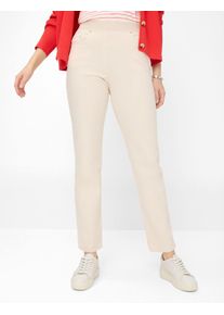 Damen Chinohose "Style CARINA", beige, Gr. 46, RAPHAELA BY Brax, 90% Baumwolle, 8% Elastomultiester, 2% Elasthan, Hosen