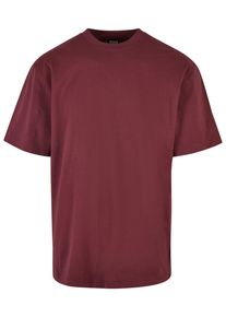 Urban Classics Herren T-Shirt "Urban Classics Herren Tall Tee", rot, casual, Gr. S, unifarben, 100% Baumwolle, Shirts