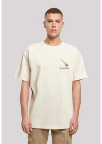 F4NT4STIC Herren T-Shirt "Silvester Party partytime", beige, casual, Gr. XXXL, Obermaterial: 100% Baumwolle, Shirts, Print