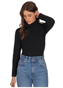TRIGEMA Damen Rollkragenshirt "TRIGEMA Rollkragen-Shirt aus elastischer Viskose", schwarz, Basic, Gr. XL, 94% Viskose, 6% Elastan, Shirts