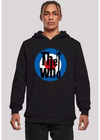 F4NT4STIC Herren Kapuzenpullover "The Who Target Classic", schwarz, casual, Gr. L, Obermaterial: 65% Baumwolle, 35% Polyester, Pullover, Premium