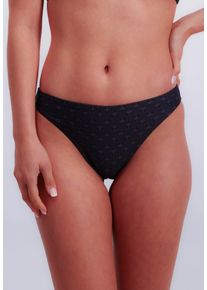 JOOP! JOOP Damen Bikini-Hose "Diamond Cornflower", bunt, casual, Gr. 44, unifarben, gemustert, Polyamid, Elasthan, Badehosen, mit diskretem Logo-Muster