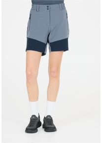 WHISTLER Damen Shorts "LALA", blau, sportlich, Gr. 38, mehrfarbig, 92% Polyester, 8% Elasthan, Hosen, mit extra komfortablem Funktionsstretch