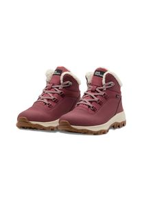 Jack Wolfskin Damen Outdoorwinterstiefel "EVERQUEST TEXAPORE MID W", Gr. 39,5, rot, Leder, Textil, sportlich, Schuhe, Winterboots, Snowboots,