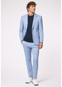 Roy Robson Herren Hosenanzug "Slim Fit", blau, Gr. 46, 67% Polyester, 25% Baumwolle, 8% Polyamid, Anzüge