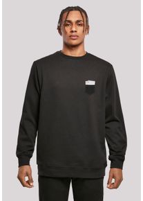 F4NT4STIC Herren Kapuzenpullover "Pocket with Cards", schwarz, casual, Gr. 5XL, Obermaterial: 50% Baumwolle, 50% Polyester, Pullover, Print