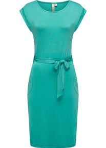 Ragwear Damen Sommerkleid "Taggien", grün, casual, Gr. XXL, Material: 95% Viskose, 5% Elasthan, Kleider, Knielanges, leichtes Midikleid
