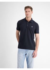 Lerros Herren Poloshirt "Lerros Poloshirt für Herren, sportiv und bequem", blau, Gr. L, 97% Baumwolle, 3% Elasthan, Shirts