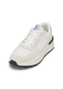 Marc O'Polo MARC O'POLO Herren Sneaker "aus Leder-Polyester-Mix", Gr. 40, weiß, Obermaterial: 68% Leder (Rind), 32% Polyester, unifarben, Schuhe