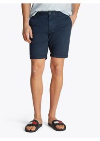 Tommy Jeans Herren Chinoshorts "TJM SCANTON SHORT", blau, casual, Gr. 36, Twill, Obermaterial: 98% Baumwolle, 2% Elasthan, Hosen
