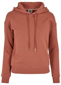 Urban Classics Damen Kapuzenpullover "Urban Classics Damen Ladies Organic Hoody", orange, casual, Gr. XS, unifarben, 100% Baumwolle, Pullover