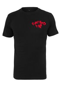 MisterTee Herren T-Shirt "MisterTee Herren Ain't Hard To Tell T-Shirt Round Neck", schwarz, casual, Gr. XL, unifarben, 100% Baumwolle, Shirts